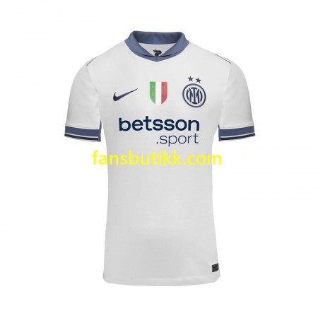 Fotballdrakt Inter Milan Bortetrøye 2024-2025 Kortermet